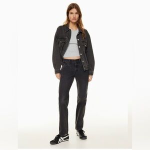 Levi's Middy Straight Jean size 26 black